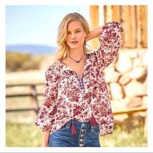 Lovely Sundance Loise Toile Top